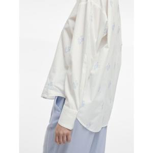 Vila Holma Embroidered Loose Shirt